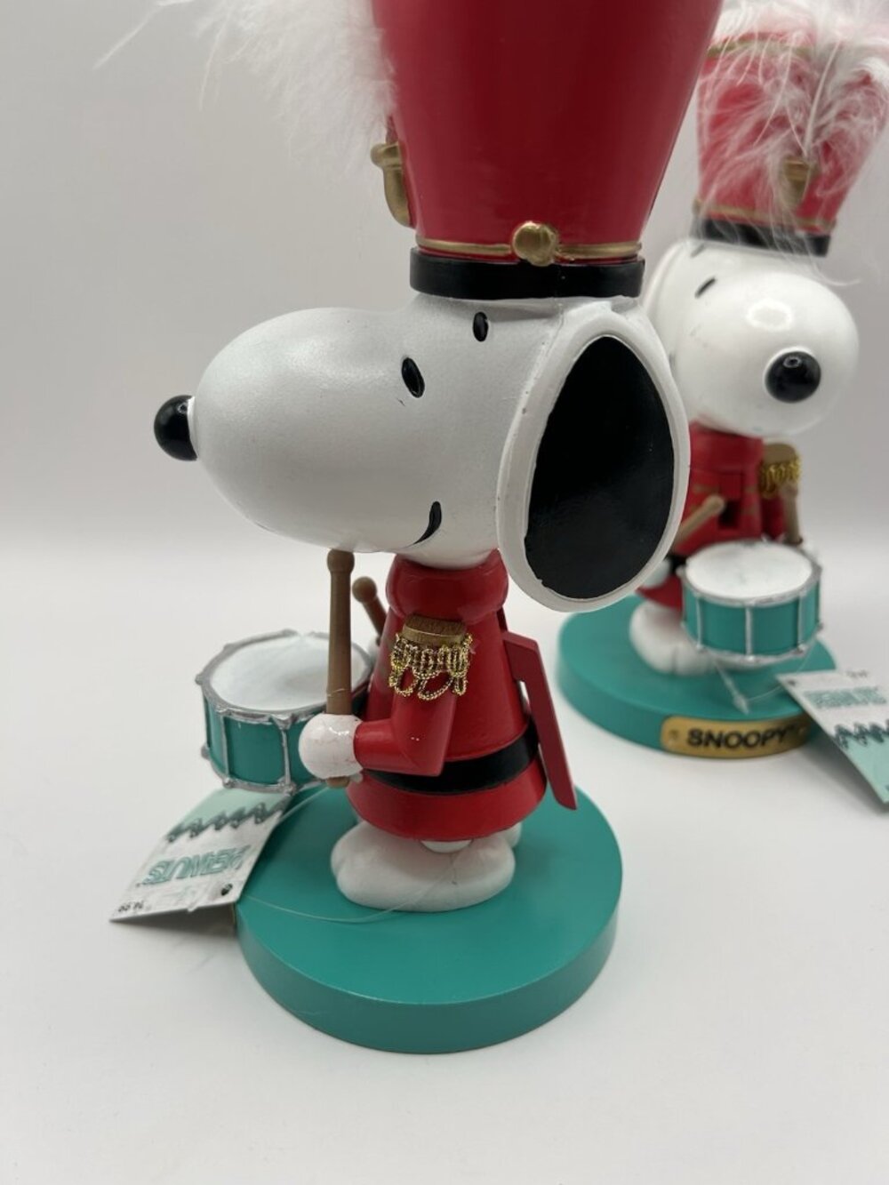 New Peanuts Snoopy Nutcracker Drummer Kurt S Adler 2024 Christmas Lot Of 3 As Is - Picture 15 of 16